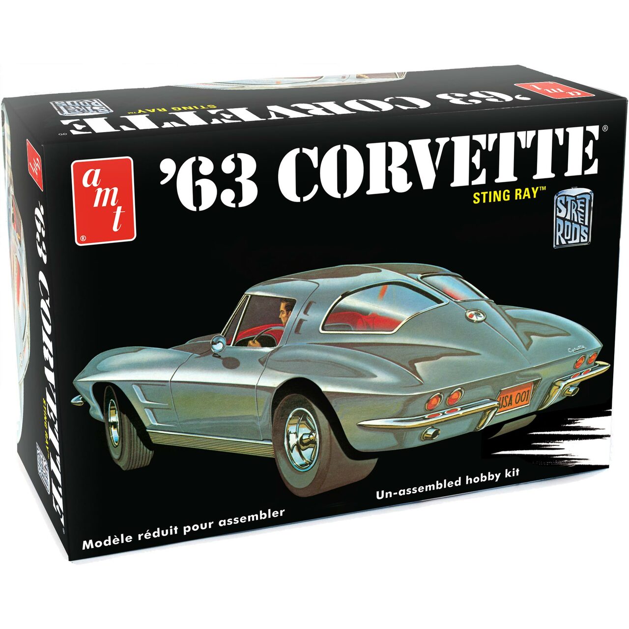 AMT 861/12 1/25 1963 Chevy Corvette