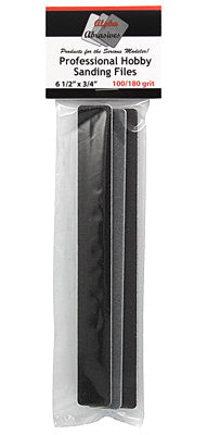 ALPHA ABRASIVES 0311 3/4" Professional Sanding Files  Coarse