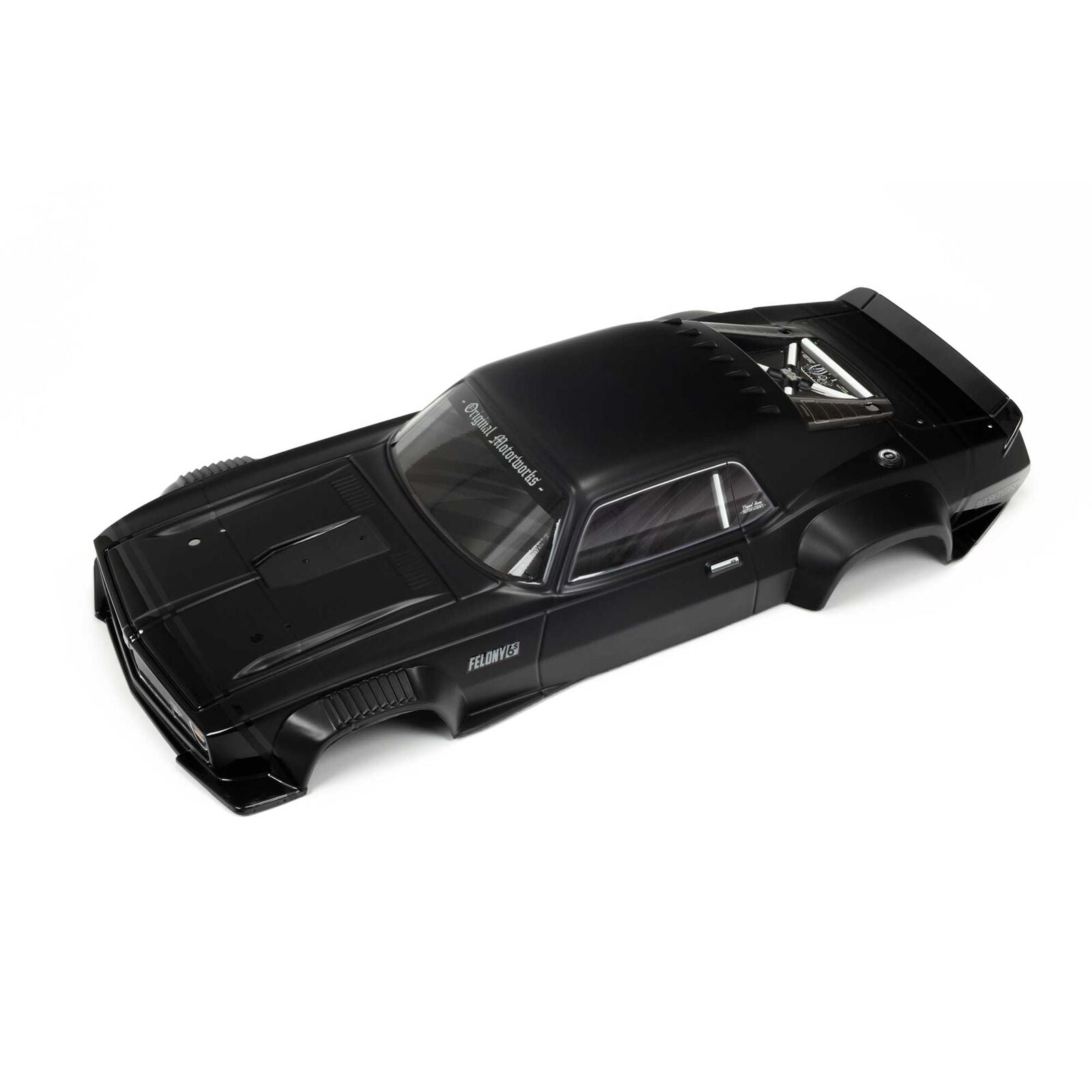 ARRMA ARA410007 Painted Body, Black: FELONY 6S BLX