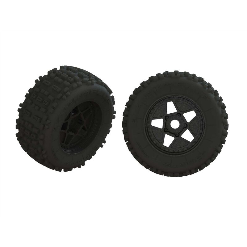 ARRMA ARA550064 dBoots Backflip Tire Set, Glued (1 pair)