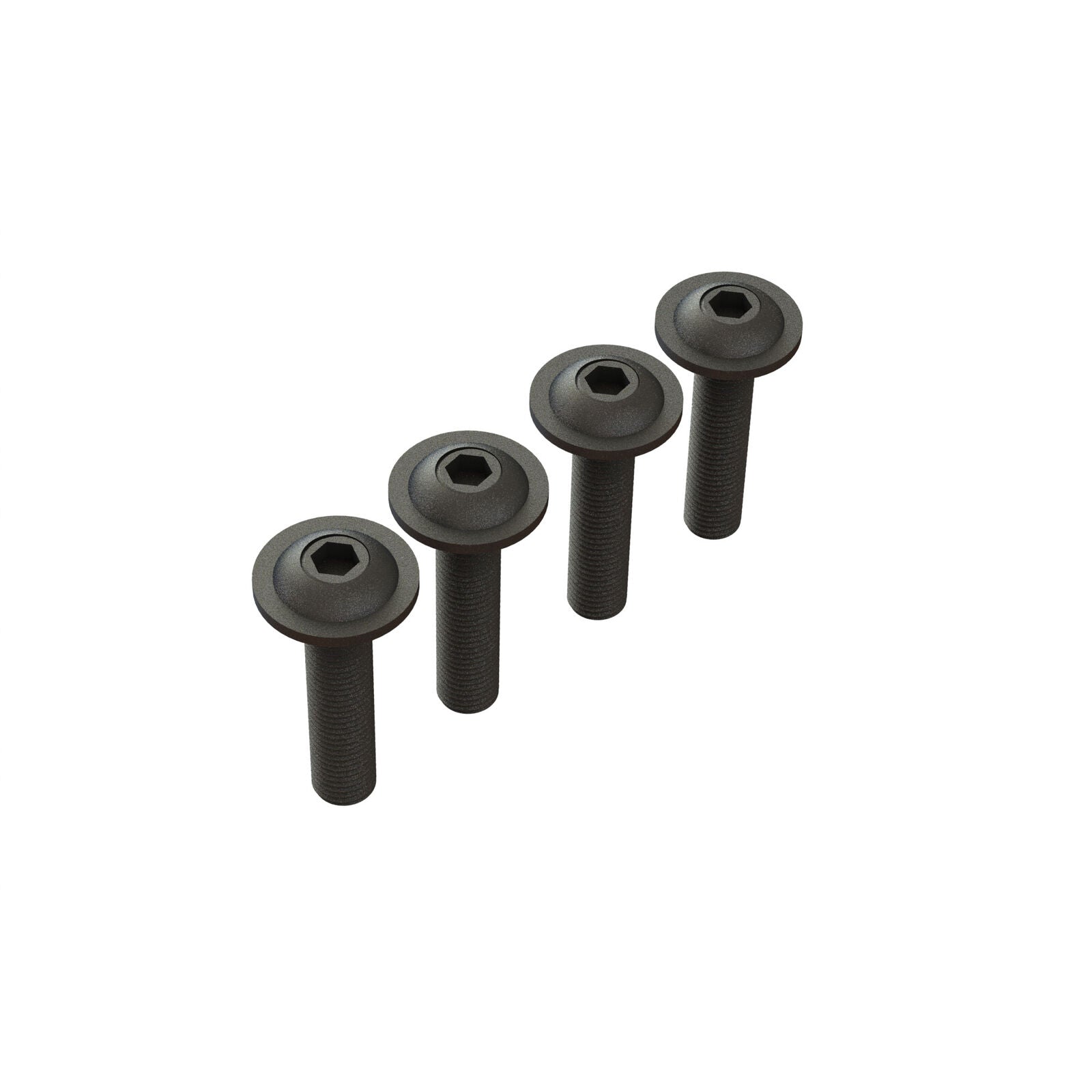 ARRMA ARA727412 Button Head Screw Flanged M4x14mm (4) UPGRADE TO THRCM4X18