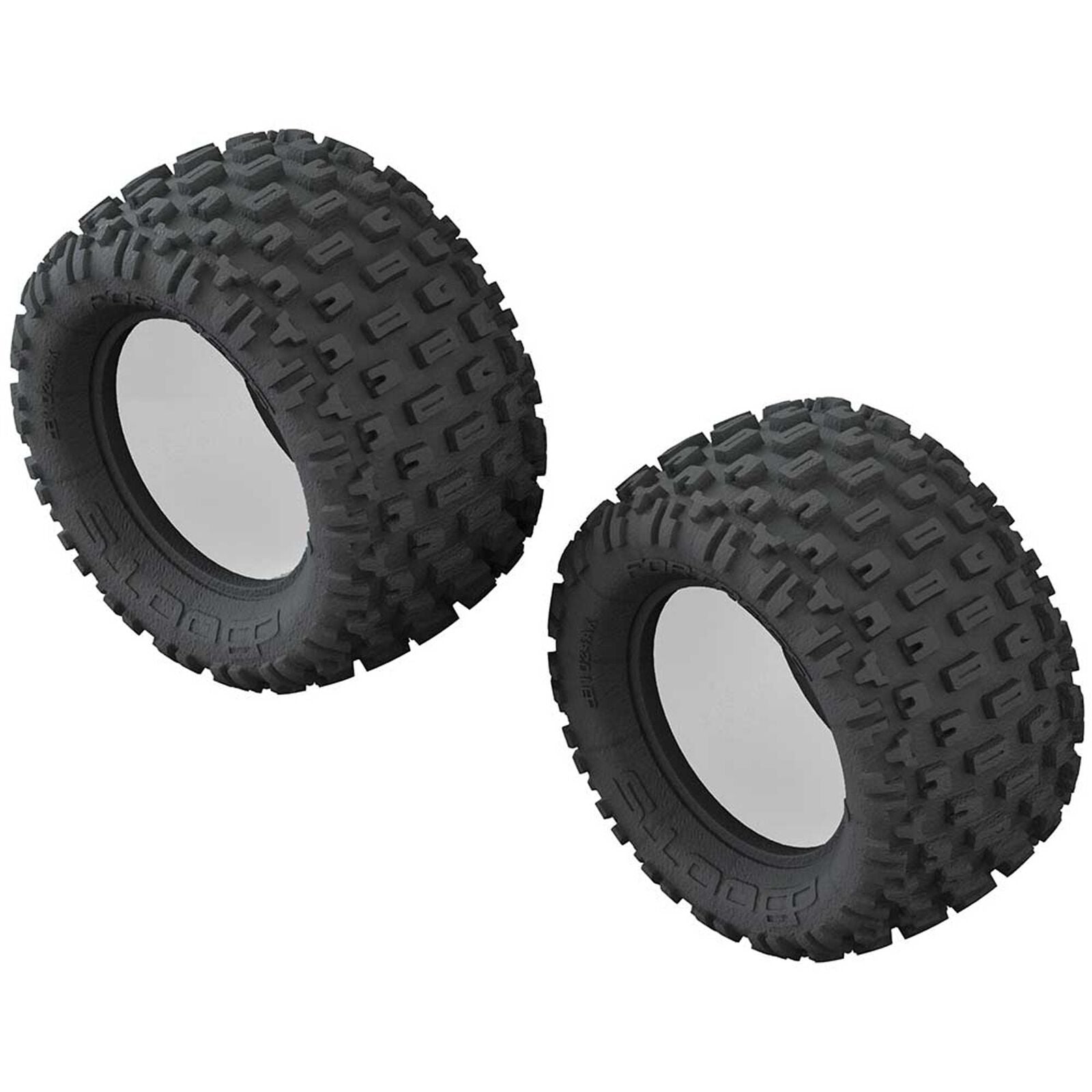 ARRMA AR520045 1/10 dBoots Fortress Monster Truck Front/Rear 2.8 Tire & Inserts (2) ARAC9432