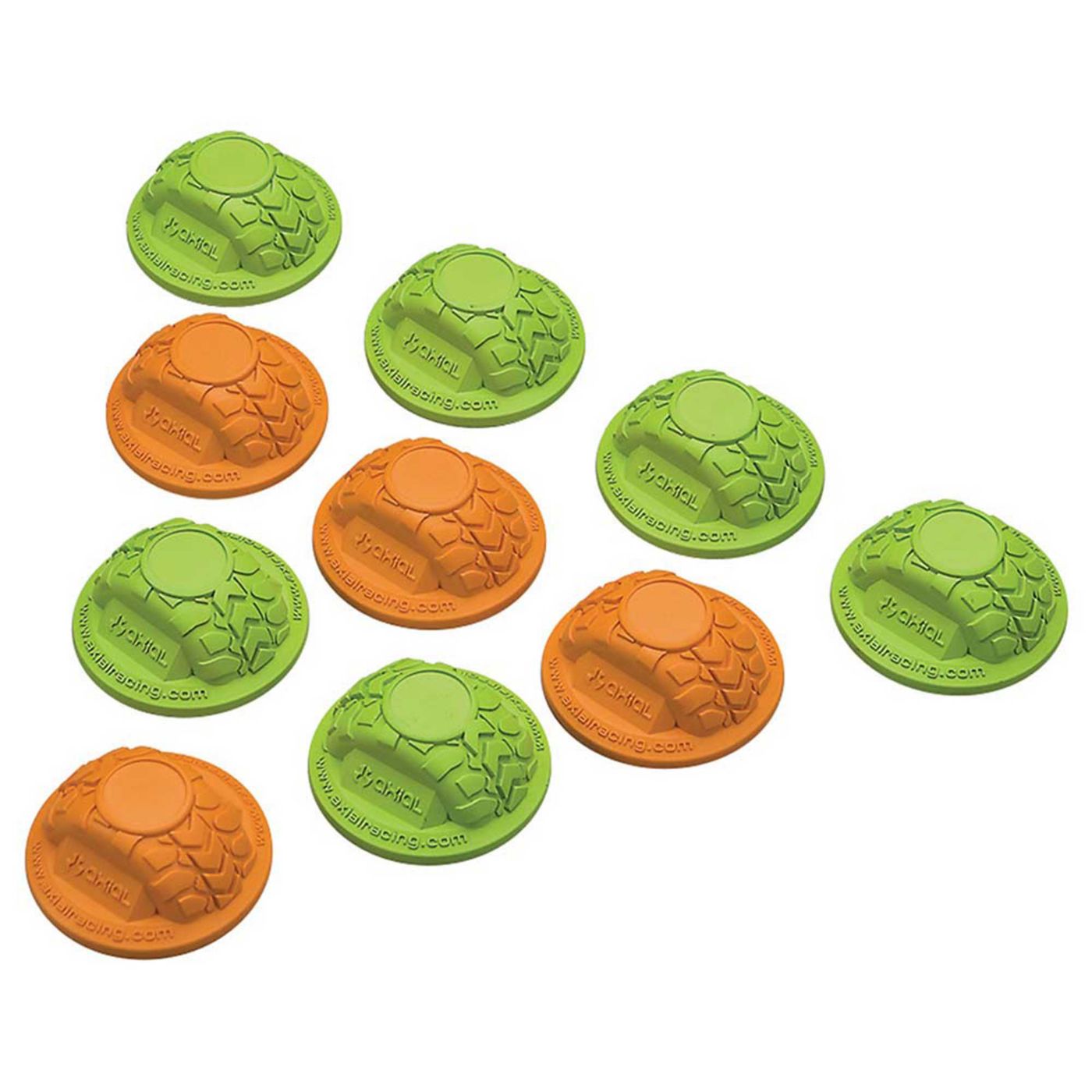 AXIAL AX12014 Gate Marker Set Green Orange (10) AXIC2014