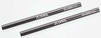 AXIAL AX30518 Threaded Aluminum Pipe 6x98mm Grey