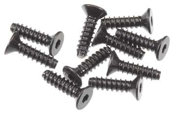 AXIAL AXA0414 Hex Socket Tapping Flat Head M2.6x10mm Blk(10)