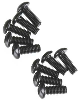 AXIAL AXA114 Hex Button Head 3x8mm Black Oxide (10) AXIC0114
