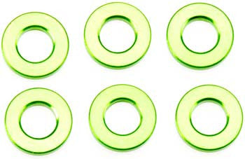 AXIAL AXA1301 Spacer 1x6mm Green *DISC*