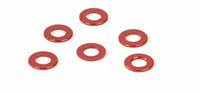 AXIAL AXA1335 Spacer 0.5x6mm (6) Red *DISC *