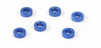 AXIAL AXA1344 Spacer 2x6mm Blue (6) *DISC*