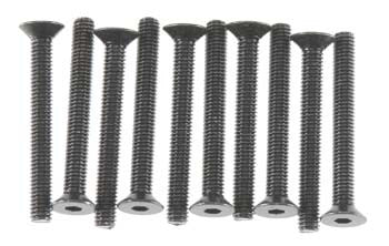 AXIAL AXA150 Hex Socket Flat Head M3x25mm Black Oxide (10)