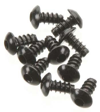 AXIAL AXA433 Hex Socket Button Head M3x6mm Black (10)