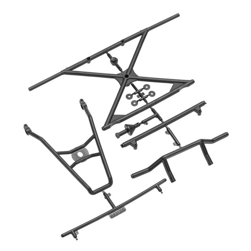 AXIAL AX31305 Rear Lower Cage/Tire Retainer TT-380