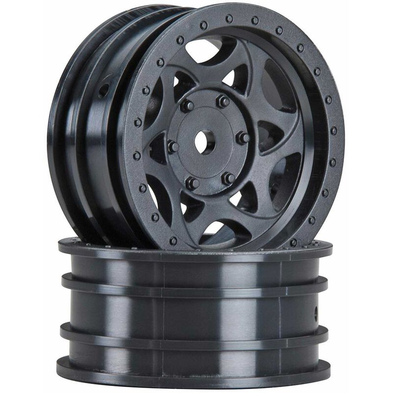 AXIAL AX08138 1.9 Walker Evans Street Wheel Black (2)
