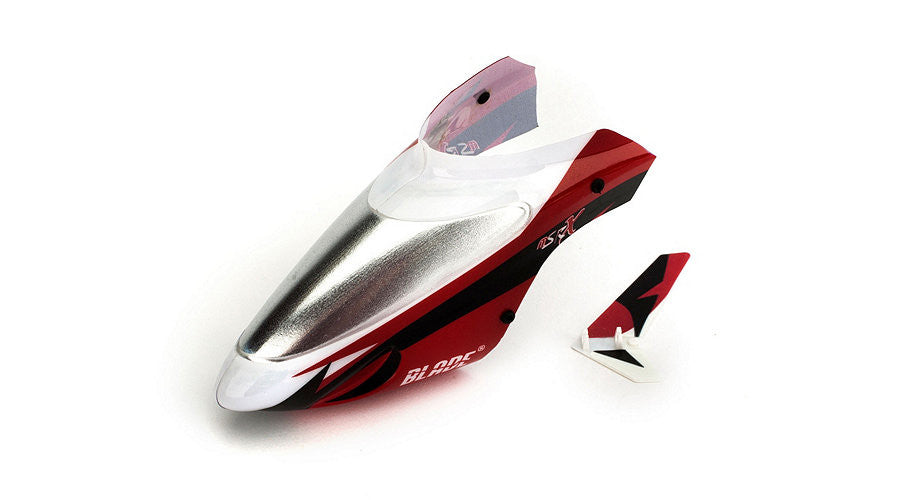 EFLITE BLADE BLH3218R Complete Red Canopy with Vertical Fin MSR/X