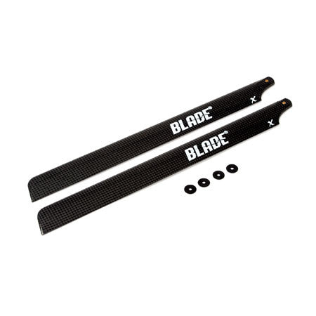 EFLITE BLADE BLH4315 CF FBL Main Blade Set with Washers B450 X