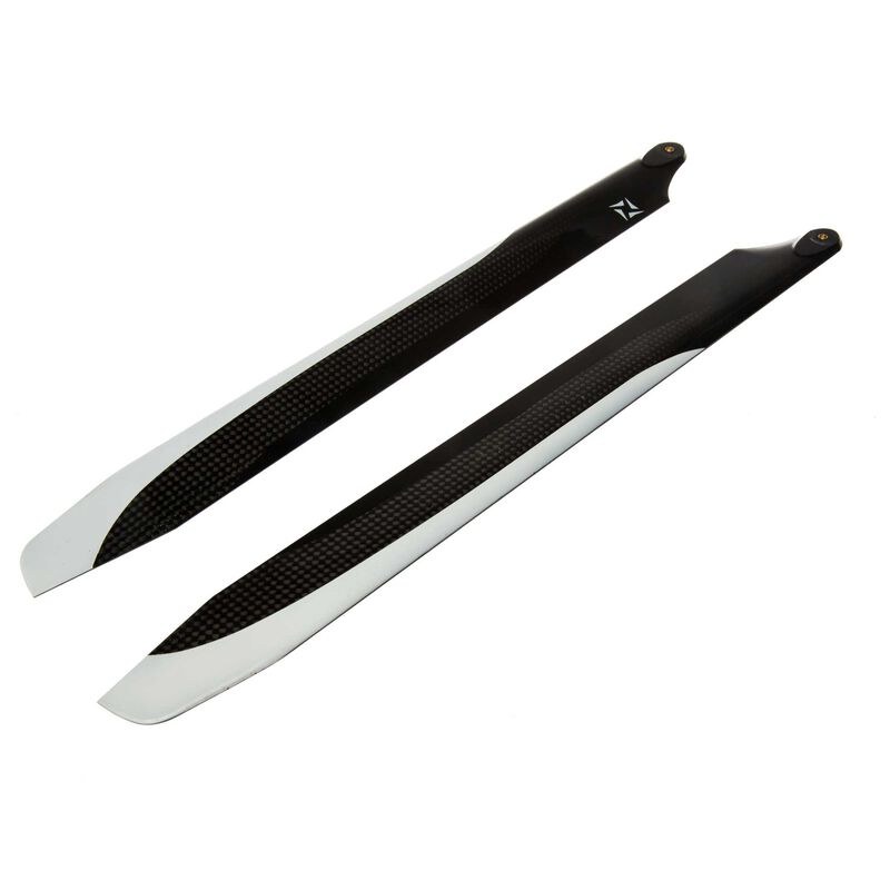 EFLITE BLADE BLH5201 350mm Carbon Fiber Main Blade Set: Fusion 360