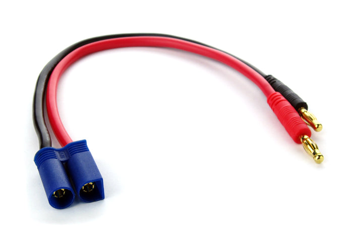 COMMON SENSE RC BP2EC5M EC5 Charging Adapter with Banana Plugs