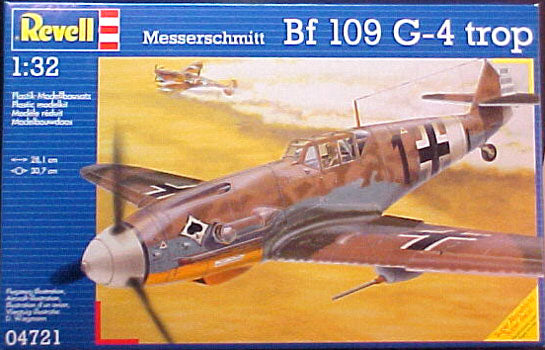 REVELL 04721 1/32 Bf 109G-4 Trop