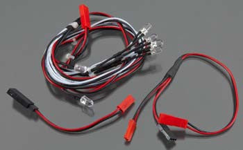 INTEGY C23382WHITE Front LED/Rear LED Light Set w/Wire Harness