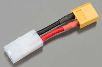INTEGY C24403 XT60 Male-To-Tamiya Female Connector Adapter