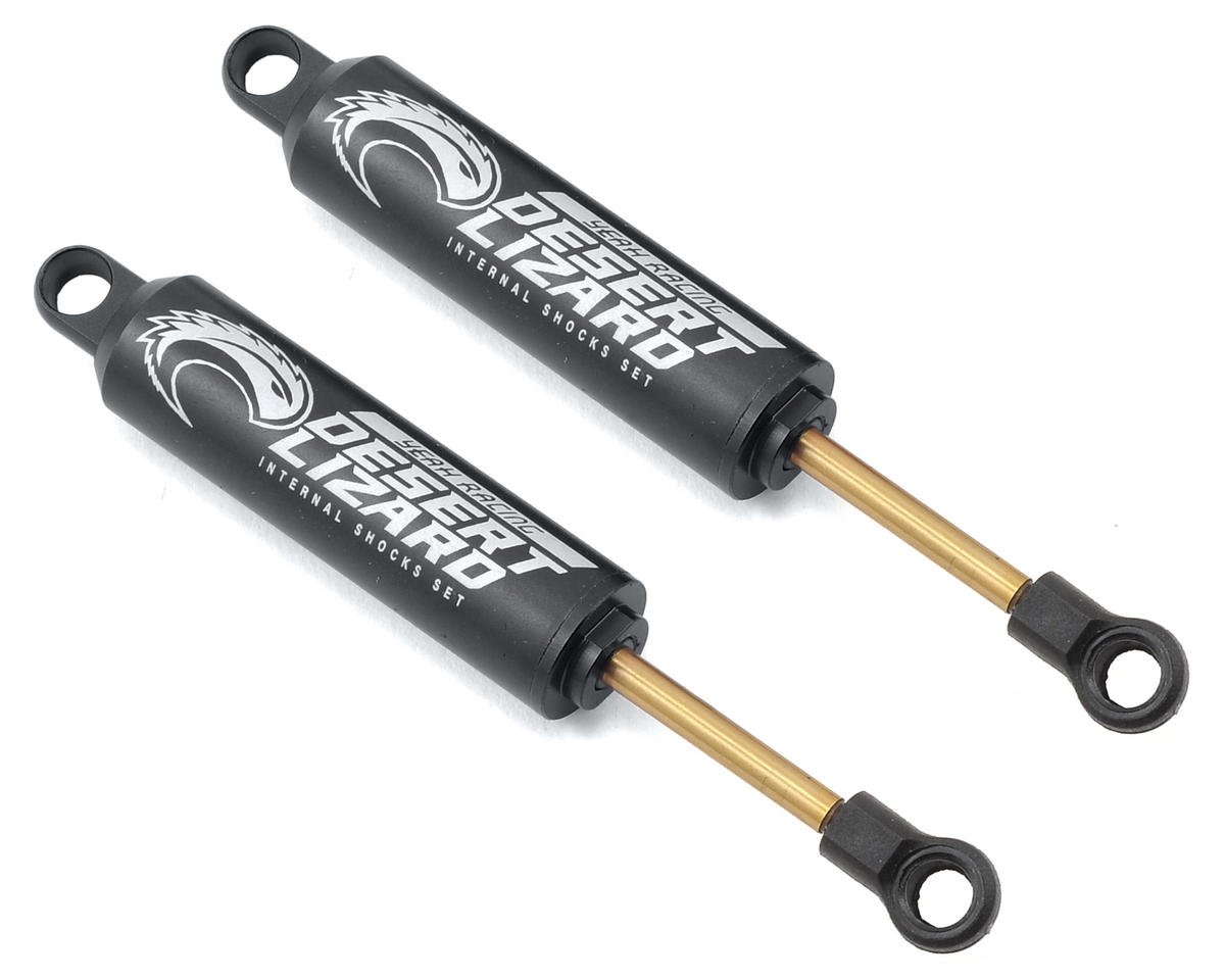 YEAH RACING DDL-090BK 90mm Desert Lizard Two Stage Internal Spring Shock BLACK