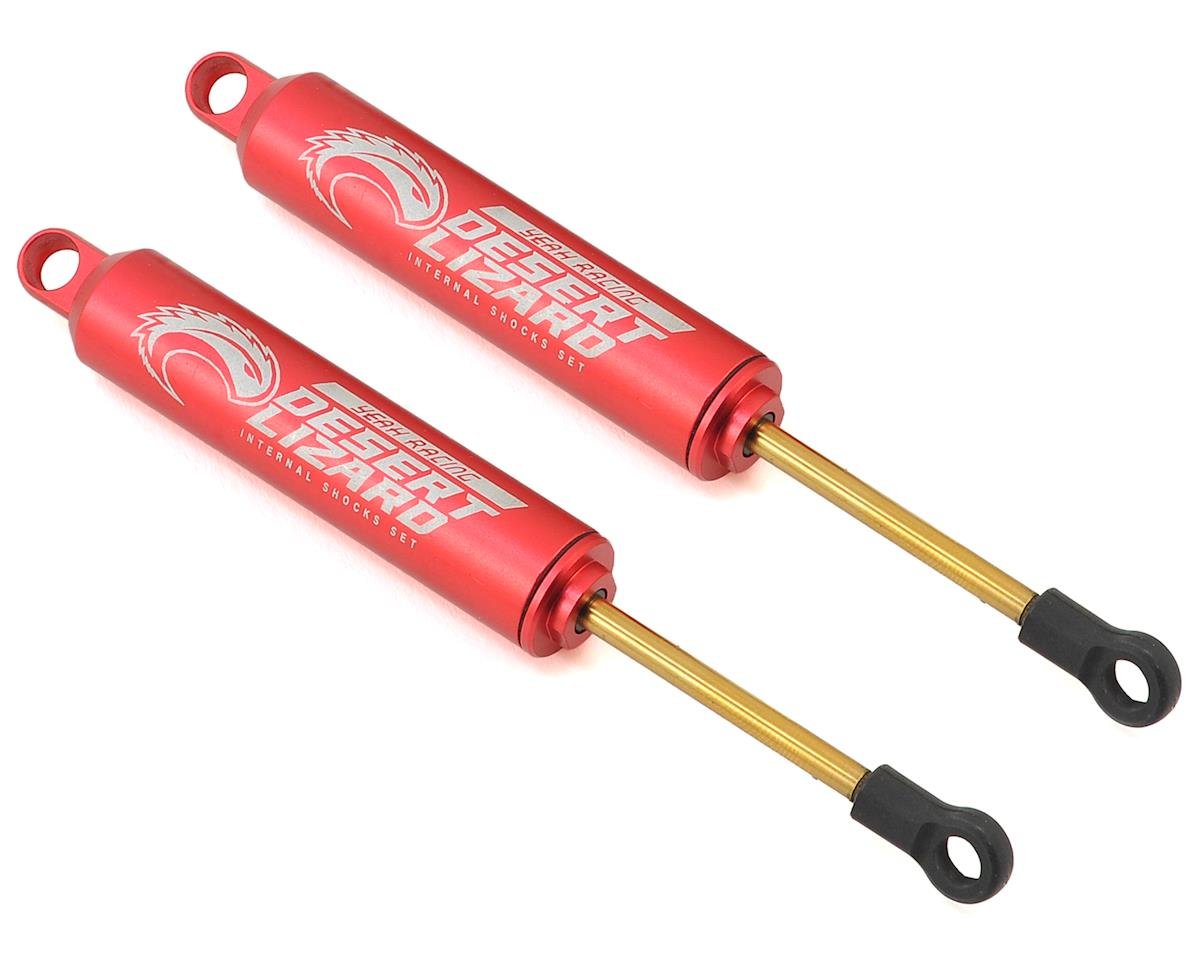 YEAH RACING DDL-110RD 110mm Desert Lizard Two Stage Internal Spring Shock Red