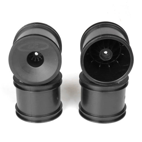 DE RACING DER-SS4-AB Speedline ST Wheels for ASC T5M-T6.1 Tekno ET410 Black