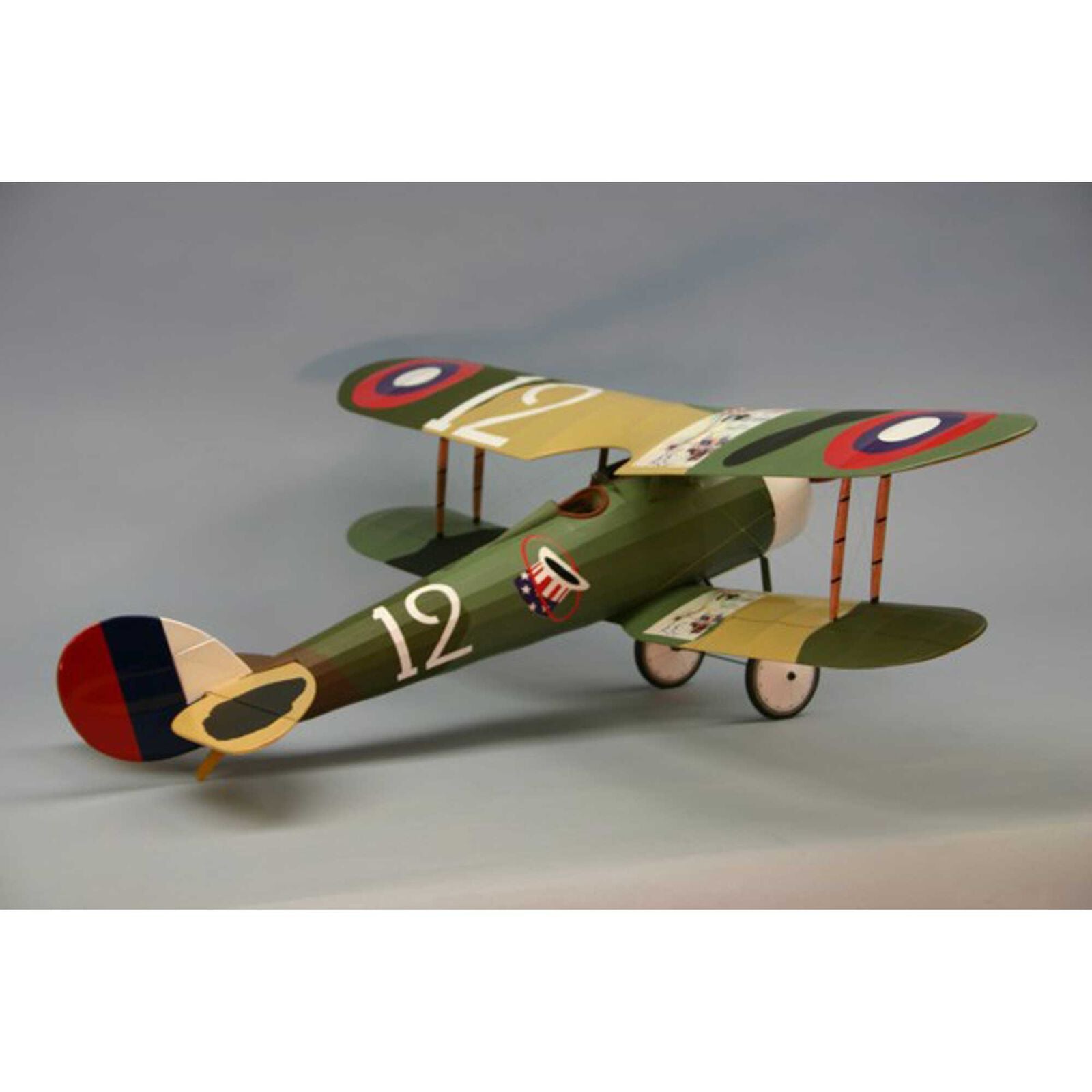 DUMAS 1819 Nieuport 28 WW1 Fighter Electric Kit, 35"