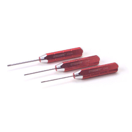 DYNAMITE DYN2904 Machined Hex Driver Metric Set Red