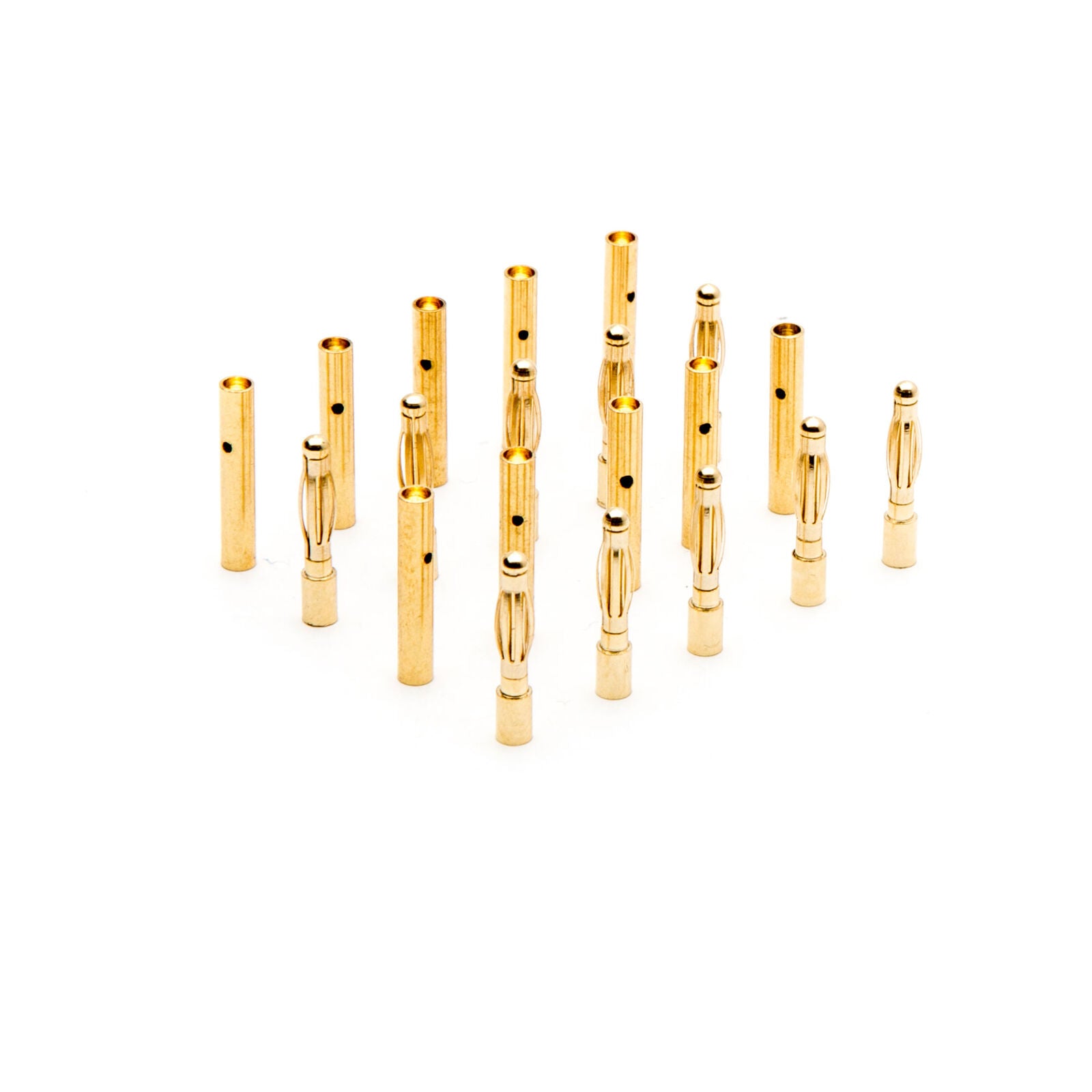 DYNAMITE DYNC0086 Connector: Gold Bullet Set, 2mm (10)