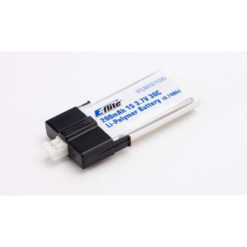 EFLITE EFLB2001S30 200mah 1s 3.7 30C Li-Po Battery