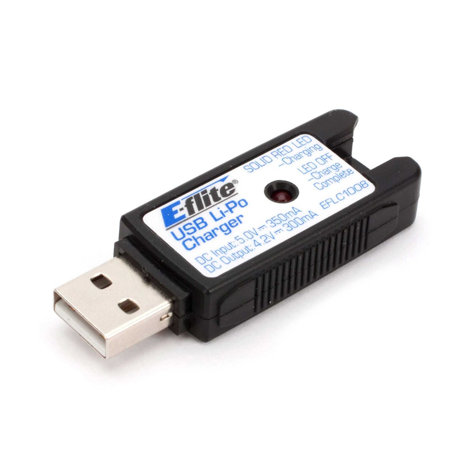 EFLITE EFLC1008 1S USB LiPo Charger, 300mA