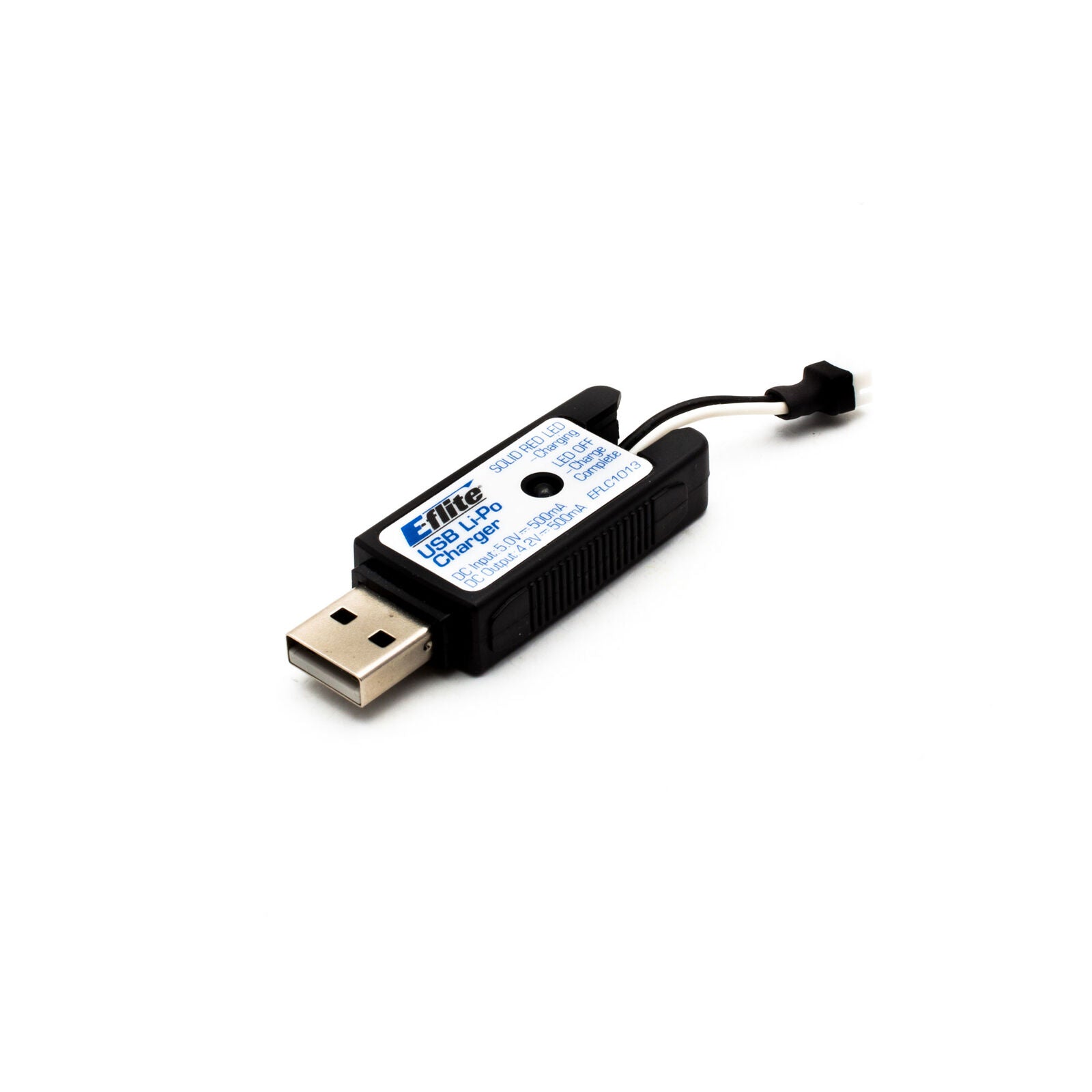 EFLITE EFLC1013 1S USB Li-Po Charger, 500mAh High Current UMX