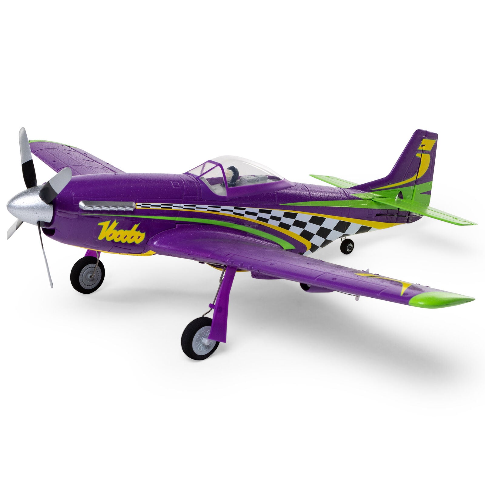 EFLITE EFLU4350 UMX P-51D Voodoo BNF Basic with AS3X and SAFE Select