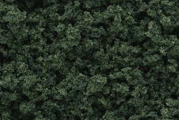 WOODLAND SCENICS FC136 Underbrush Bag, Medium Green/18 cu. in.