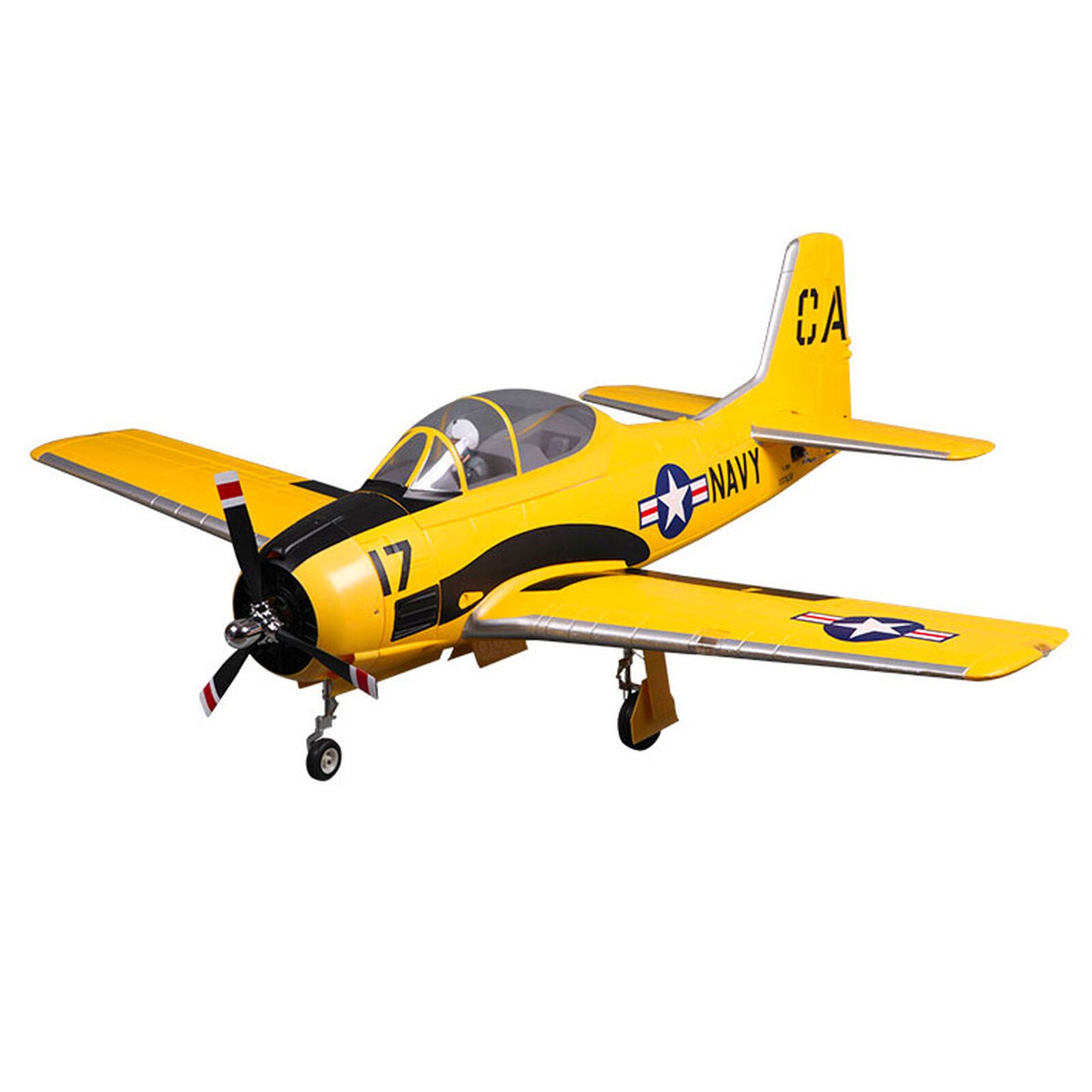 FMS FMM083PYEL T-28D Trojan V4 Yellow PNP, 1400mm