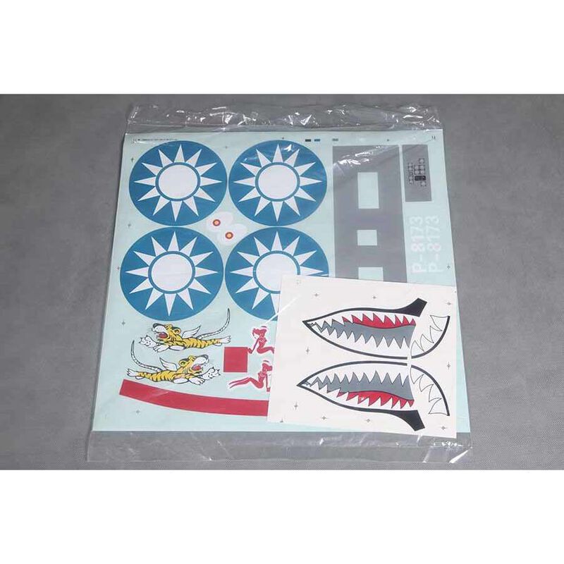 FMS FMMPK117 Decal Sheet: P-40B 1400mm