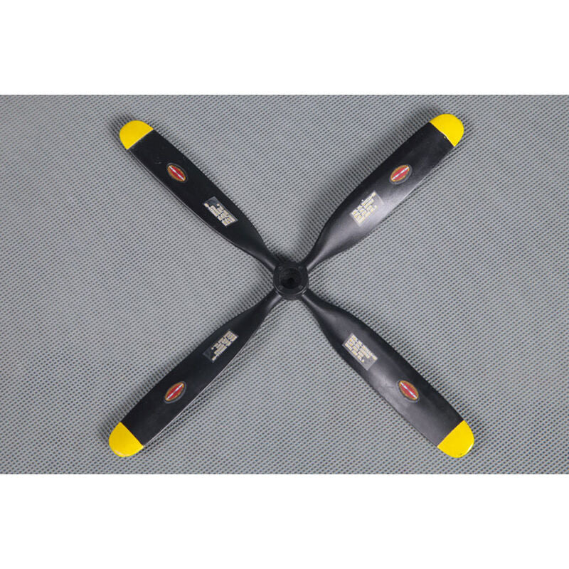 FMS FMMPROP039 Propeller, 7 x 5.4, 4-Blade: 800mm P51 V2