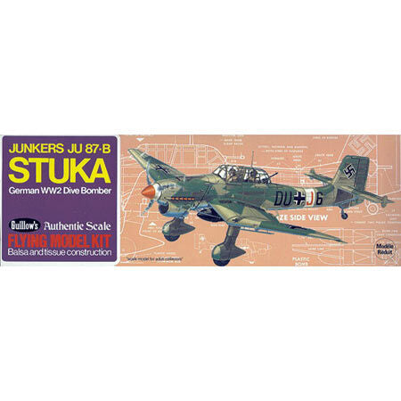 GUILLOWS 508 Junkers JU 87-B Stuka Kit, 16.5"