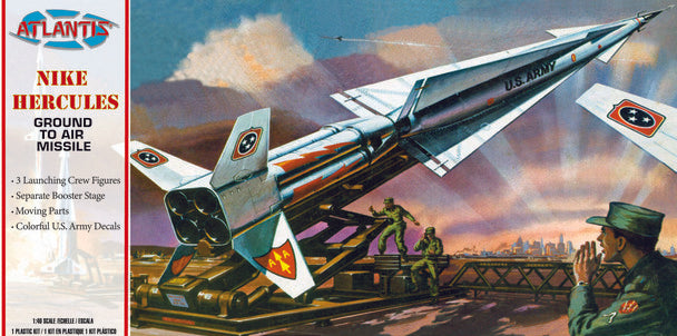 ATLANTIS H1804 NIKE Hercules Missile 1/40 Plastic Model Kit