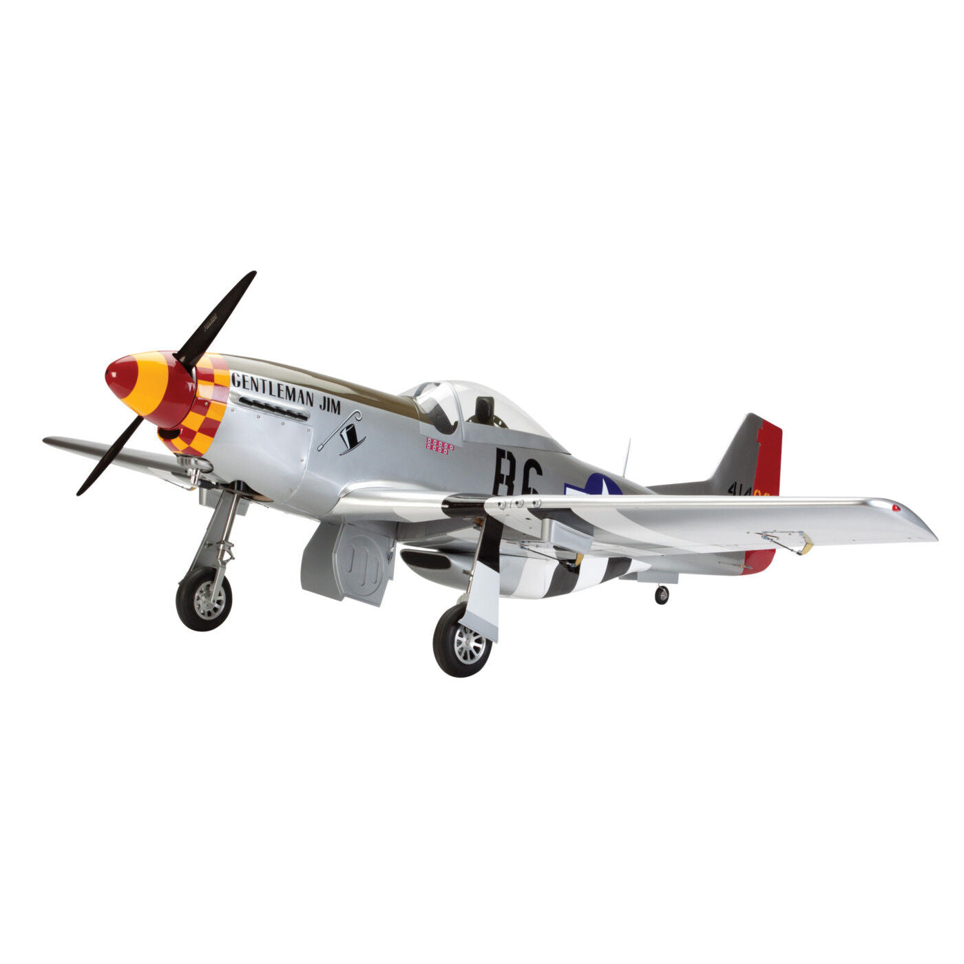 HANGAR 9 HAN4770 P-51D Mustang 60cc ARF, 89" (2 boxes)