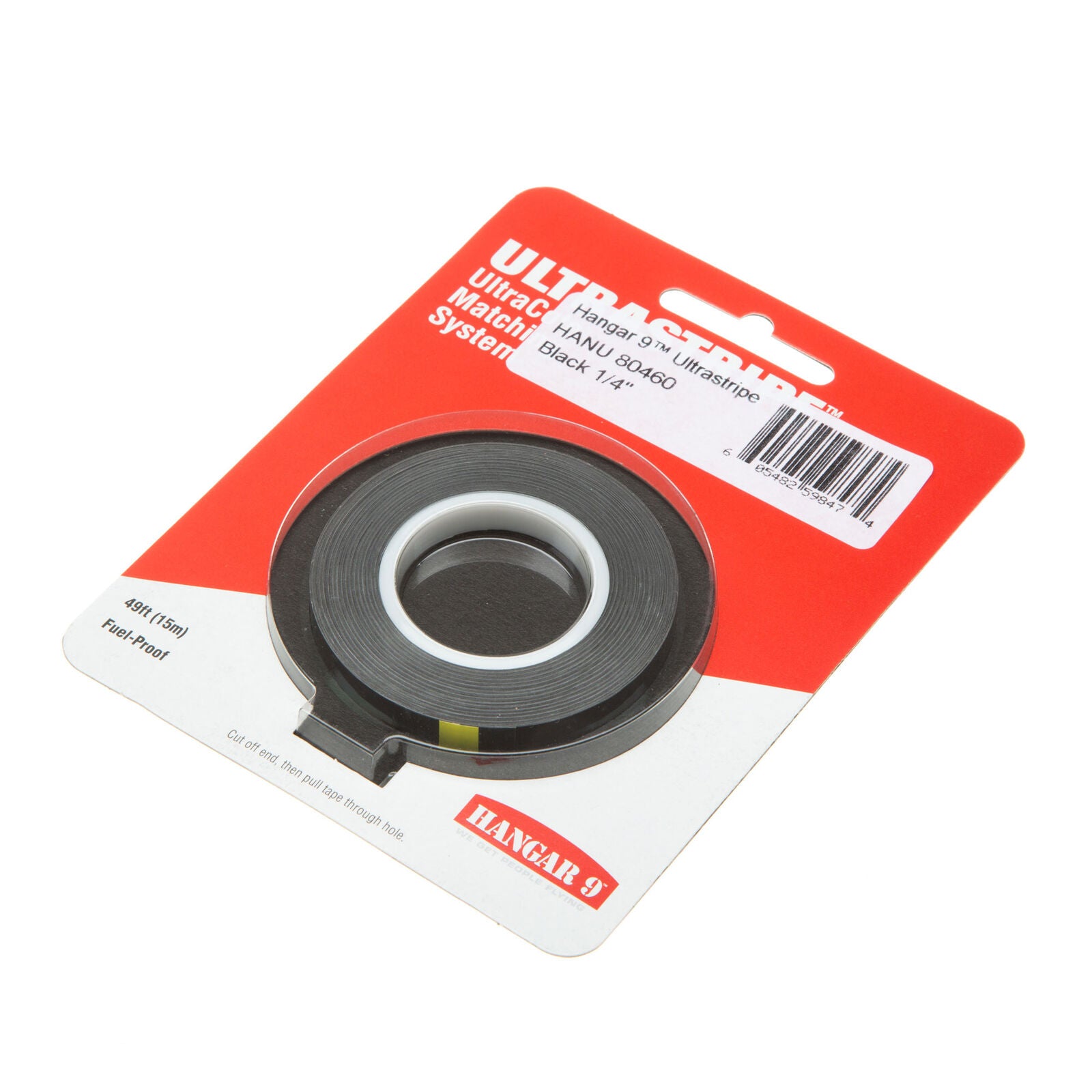 HANGAR 9 HANU80460 UltraStripe, Black 1/4"