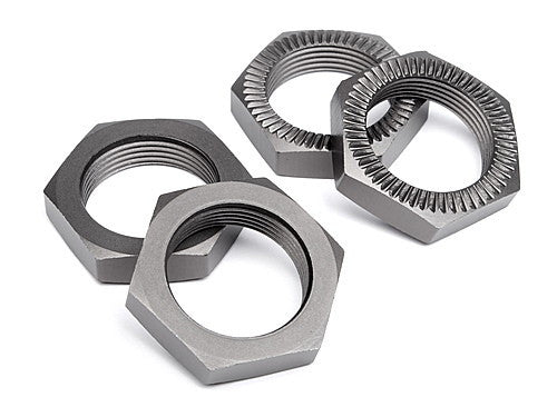 HPI 102216 Wheel Nut 24mm Gunmetal Baja 5b 2.0