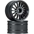 HPI 107972 WR8 Tarmac Wheel Black 2.2 57x35mm