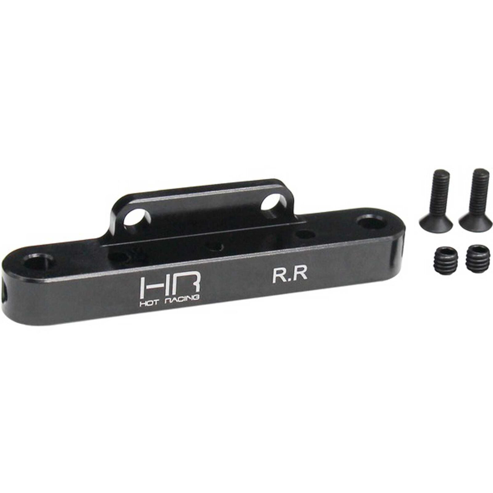 HOT RACING AON09RR01 Aluminum Rear Lower Rear Suspension Arm Mount, for Arrma 1/8