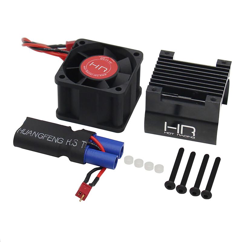 HOT RACING MH404TF 40mm Twister Motor Cooling Fan Kit: ARRMA 6S BLX Vehicles