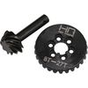 HOT RACING SCXT9278 	Heavy-Duty Steel Bevel Gear Set SCX-10 II