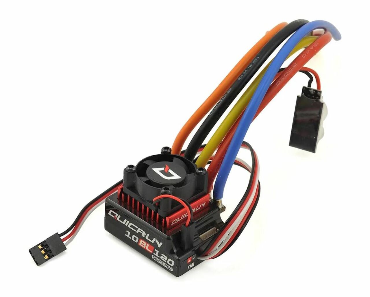 HOBBYWING 30125000 QuicRun QR10BL120 120A Sensored Brushless ESC