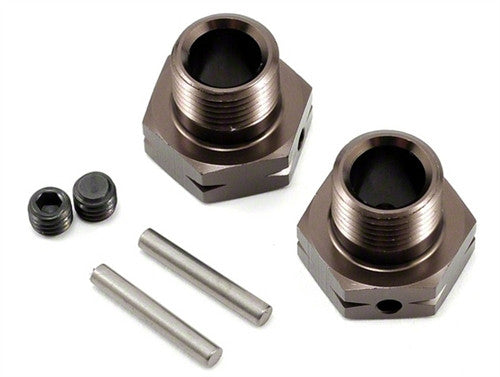 KYOSHO IFW444GM Front Wide Wheel Hub Gunmetal