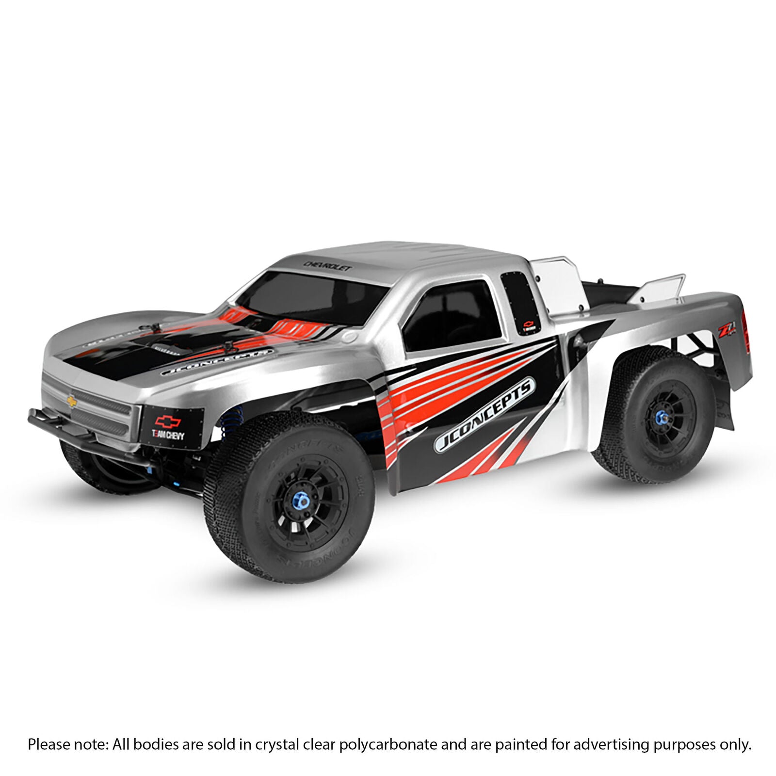 JCONCEPTS 0200 Illuzion 2012 Chevy Silverado 1500 SCT Body Clear